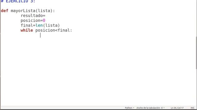Ejercicio Python con explicación смотреть онлайн