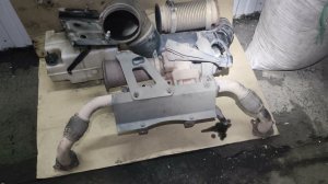 Течь масла по картеру маховика,подготовка к снятию КПП ZF. Камаз 65201,автокран Галичанин КС-65713-1