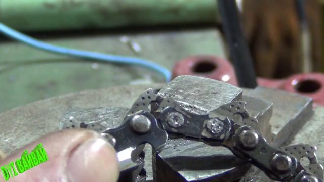 Обрезка растянутой цепи на бензопилу. Что получится? DYI ВАЙВАЙ смотреть онлайн