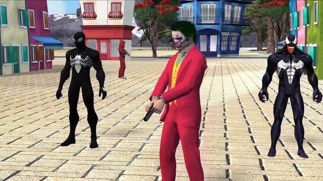 Team 5 Super Heroes : Avengers Spider Man vs Hulk vs Joker Hulk Girlfriend Rescue Mission смотреть онлайн