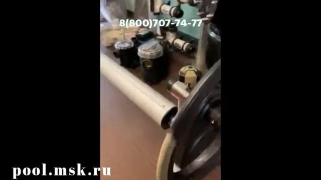 Сматывающее устройство LASWIM передвижное с редуктором, штанга телескопическая 2,1х 3=6.3 м смотреть онлайн