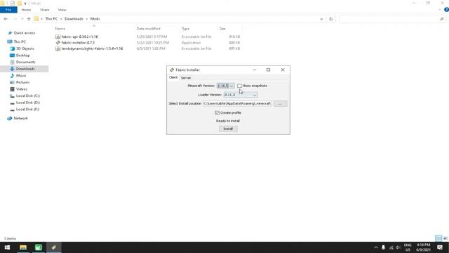 How To On DynamicLight in Minecraft Java Edition Fabric1.17-1.16.4-1.16.3-1.15.2-1.14.4 | AlokGamin смотреть онлайн