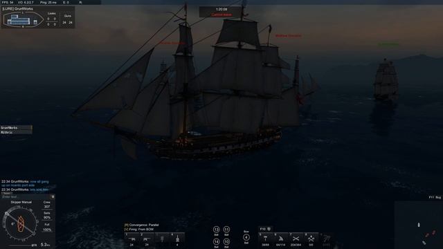 Naval Action - Fleet Battle - 2x Trincomalee vs 2x Indefatigable смотреть онлайн