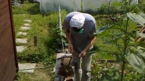 Работа болгаркой(резка болтов)