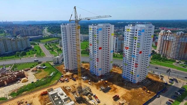 ЖК "Новокуркино" [Ход строительства от 21.06.2016] смотреть онлайн