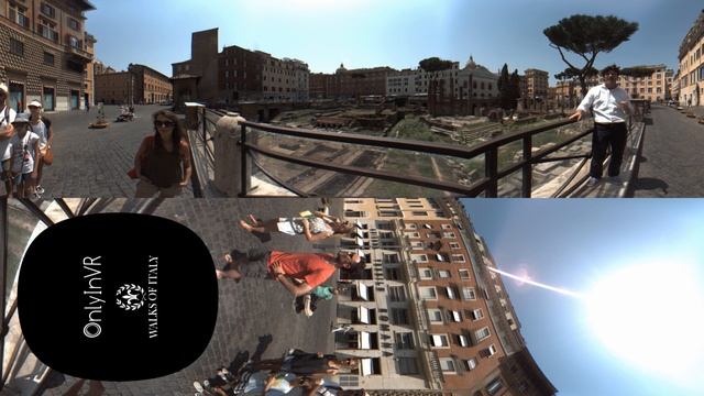 Largo di Torre Argentina, Rome - Virtual 360 Tour смотреть онлайн