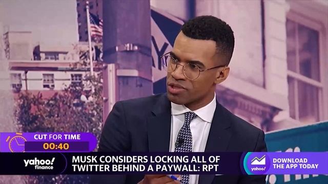 Elon Musk considers locking Twitter behind paywall, report says смотреть онлайн