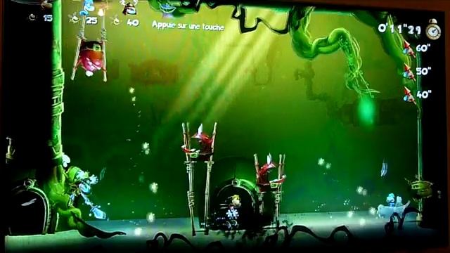 Rayman Legends (PS3) - 4-4 Labo sous l'eau, envahi (20"47) - Coop смотреть онлайн