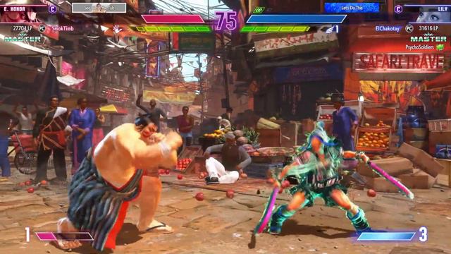 SF6 🔥 Elchakotay (Lily) vs Smoktimb (E honda) | Street Fighter 6 Ranked Replay смотреть онлайн