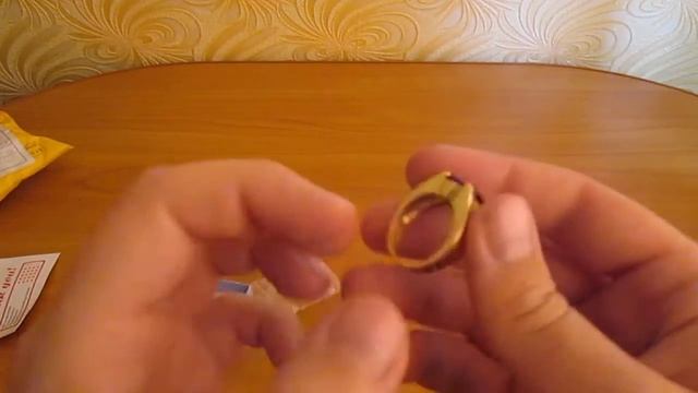 Посылка из Китая с торговой площадки aliexpress драгоценное кольцо для мужчин смотреть онлайн
