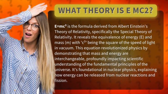What theory is E mc2? смотреть онлайн
