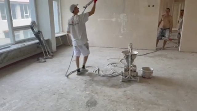 Пистолет №1 для нанесения шпаклёвки, штукатурки и других материалов смотреть онлайн