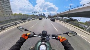 Voge 300AC, Москва-Сити, ТТК