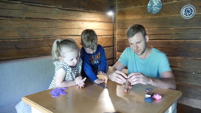 Сделали с детками ЗАЙКУ ИЗ ШИШКИ | поделки 7я смотреть онлайн