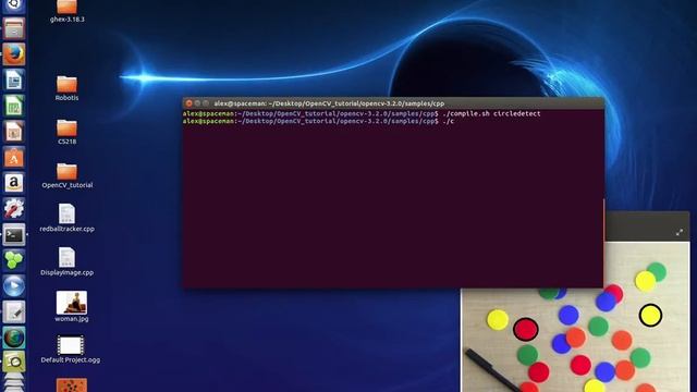 opencv circle detect смотреть онлайн