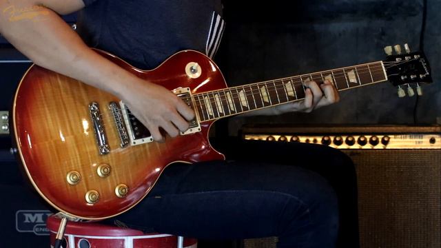 Gibson Les Paul Standard Premium Plus 2007 Cherry Burst смотреть онлайн