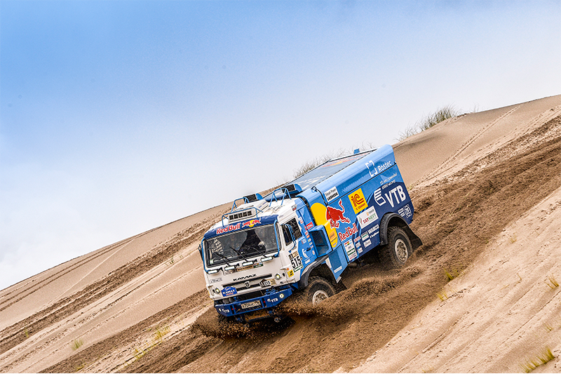 Команда «КАМАЗ-мастер» на ралли «Дакар-2017». 10 января