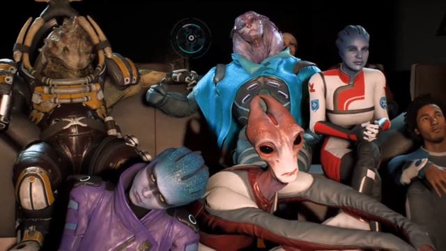 Mass Effect Andromeda: Ryder misses movie knight смотреть онлайн