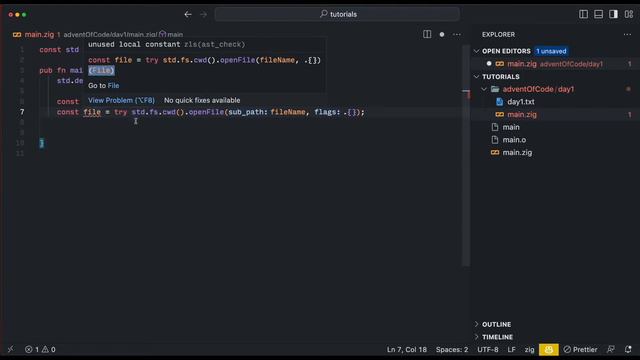 Учебник по языку программирования Zig - Часть 1 смотреть онлайн