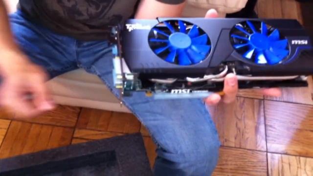 Unboxing GTX 580 Lightning Extreme Edition смотреть онлайн