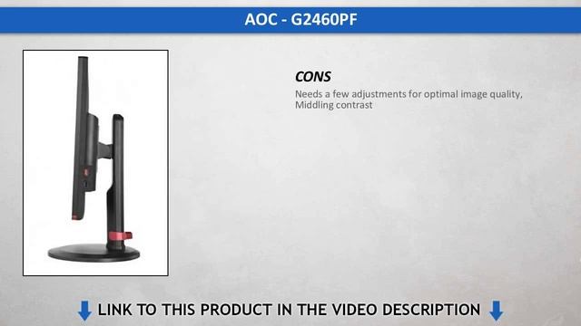 AOC - G2460PF Quick Review смотреть онлайн