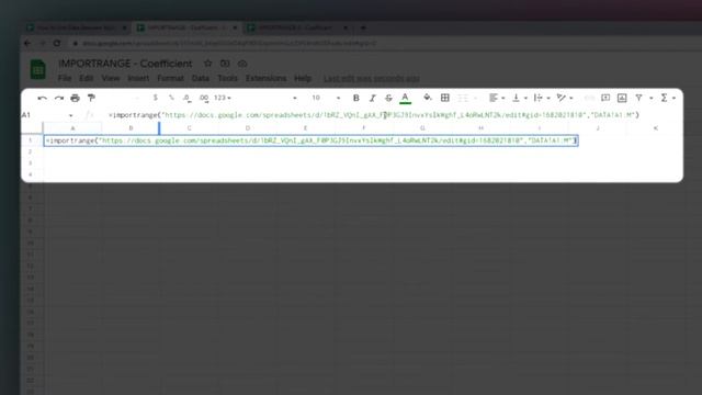 IMPORTRANGE: How to Link Data from Another Google Sheet смотреть онлайн