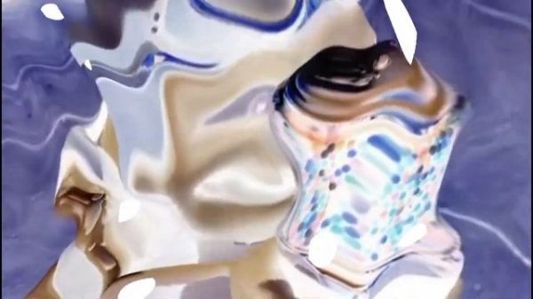 crazy frog dance | water reflection + negative color fx | awesome audio & visual | ChanowTv