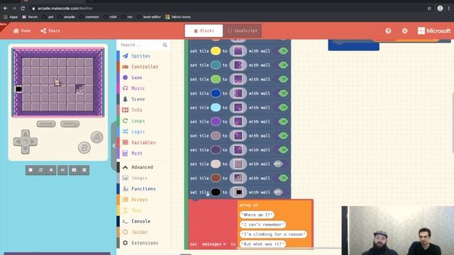 Tilemaps and Levels in Microsoft MakeCode Arcade смотреть онлайн