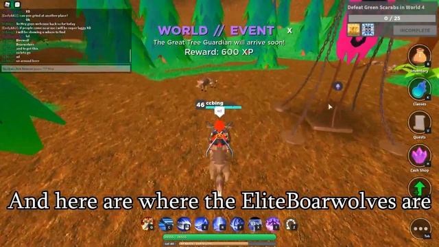 How to find Elite BoarWolves (ROBLOX) | World Zero смотреть онлайн