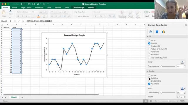 Constructing a Reversal Design Graph in Excel смотреть онлайн