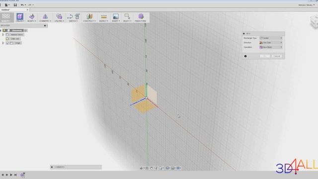 УРОК 7. AUTODESK FUSION 360. SCULPT МОДИФИКАТОРЫ PULL, FLATTEN, MATCH, INTERPOLATE, THICKEN] смотреть онлайн