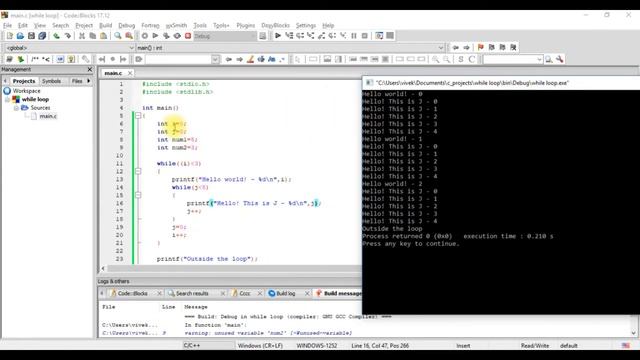 6.3 - Nesting of while loops and multiple conditions - Improved audio available. Link in descriptio смотреть онлайн