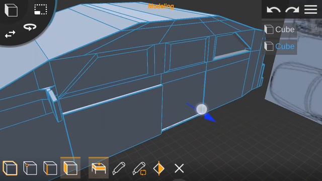 how to make 3D model of car in Android using prisma 3D. смотреть онлайн