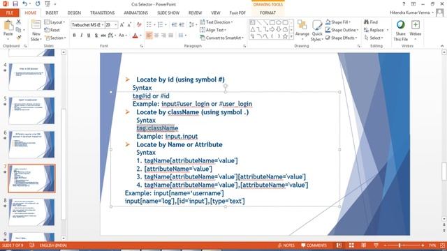 Selenium WebDriver | Part14 | How to Locate Web Element using CSS? | What is cssSelector? смотреть онлайн