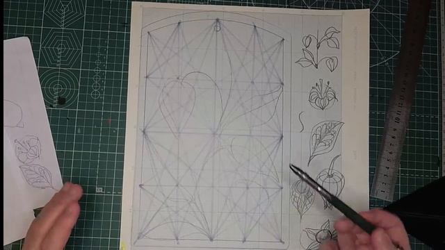 Роспись по дереву. Пример построения композиции "Физалис". смотреть онлайн