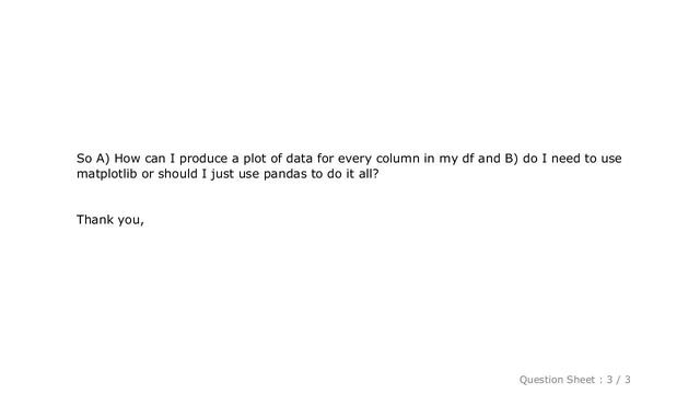 Pandas : Use a loop to plot n charts Python смотреть онлайн