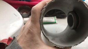 Врезка(адаптер)в канализационную трубу 110/50.