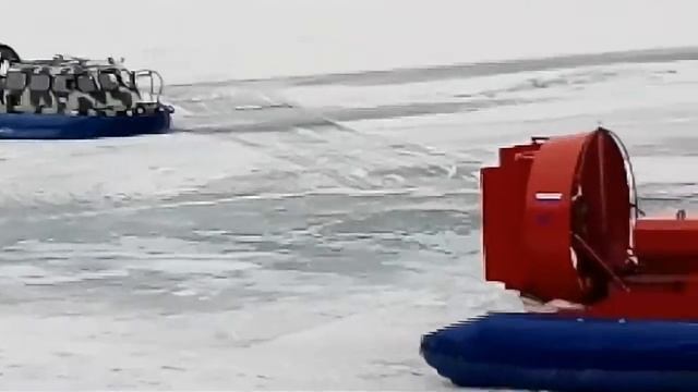 Катер на воздушной подушке))) Листвянка озеро Байкал смотреть онлайн