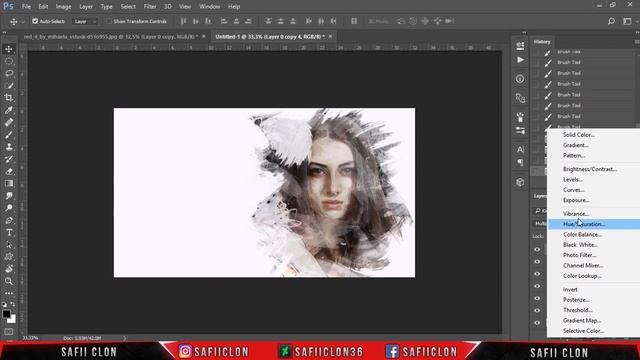 [Photoshop Tutorial] How to Create a Paint Splatter Brush Effect смотреть онлайн