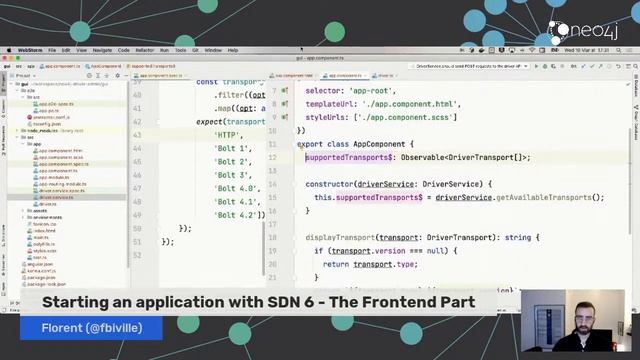 Starting an application with Spring Data Neo4j 6 with Florent Biville - part 6 - Twitch stream смотреть онлайн