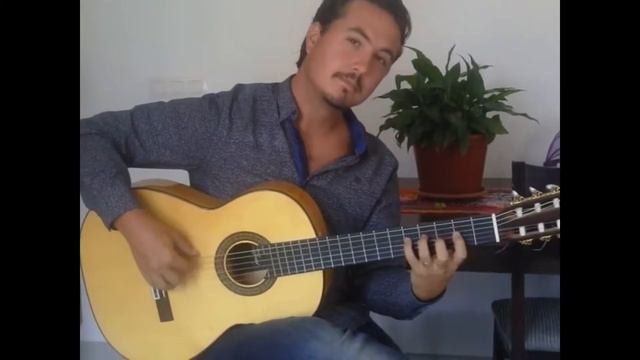 Flamenco Guitar, Paco de Lucia, La Barrosa falseta 4 смотреть онлайн