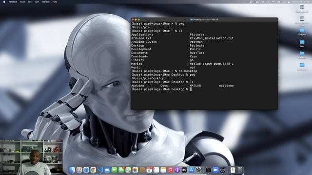 Python Programming 15 : Changing Into New Directories (Basic Mac Commandline Skills) смотреть онлайн