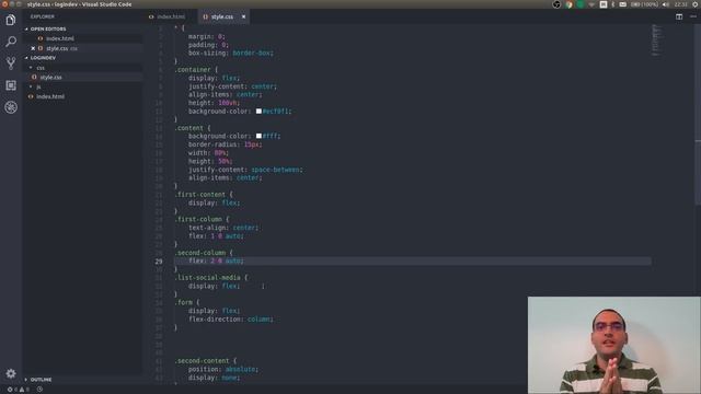 Tela de Login e Cadastro Interativa - HTML5 & CSS3 - [Parte 2] смотреть онлайн