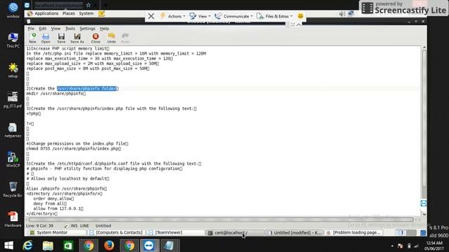 LAMP config on Centos 6.9 or redhat[run php on centos or redhat] смотреть онлайн