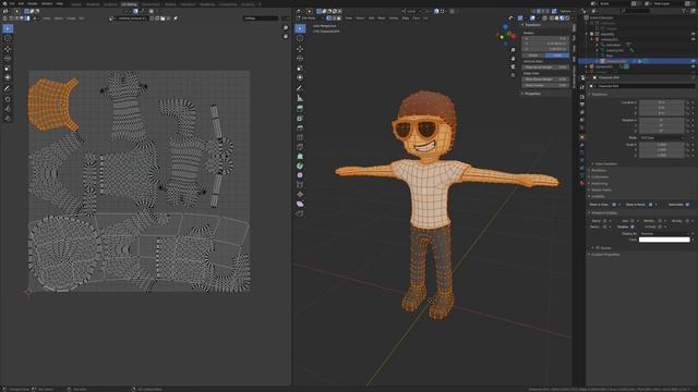 How To Make A 3D Character For Your Game (Blender to Unity) смотреть онлайн
