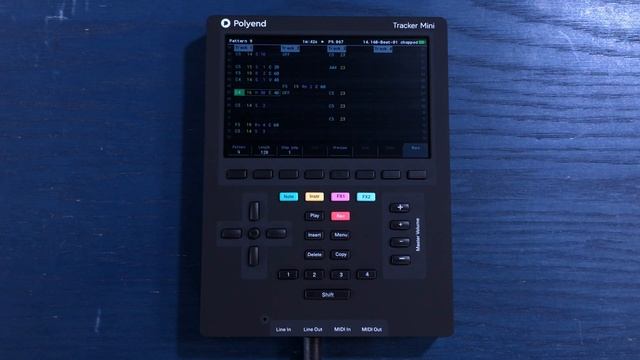 First Track with Polyend Tracker Mini - "Starfall Nexus" смотреть онлайн