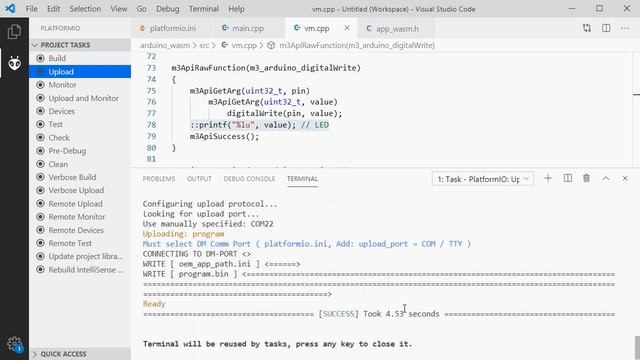 Quectel BG95 - PlatformIO | Arduino - WebAssembly - Rust ... Led Blink
