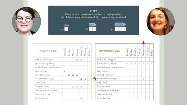 Battle Ship Game - Healthy Lifestyle - Simple Past and Present Perfect смотреть онлайн