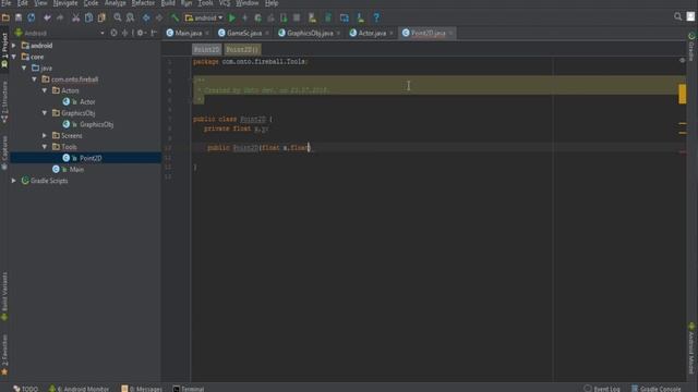 Android and LibGDX. Урок 4. Первые классы смотреть онлайн