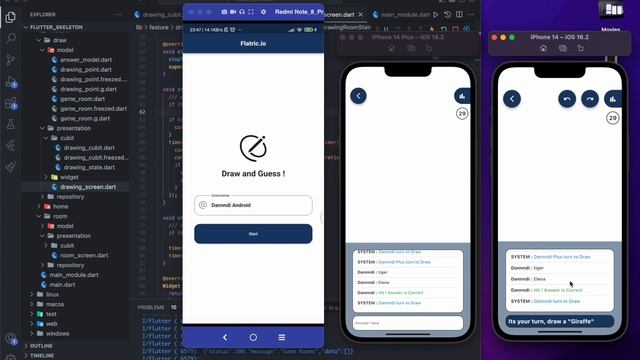 Flutter x Ktor - Multiplayer Online Drawing Games / Apps смотреть онлайн
